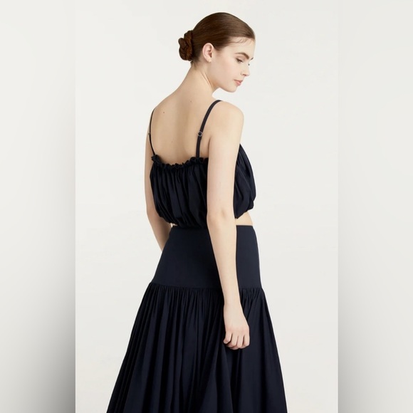 NWOT Cinq a Sept Ivee Top Black, XL - Picture 2 of 8